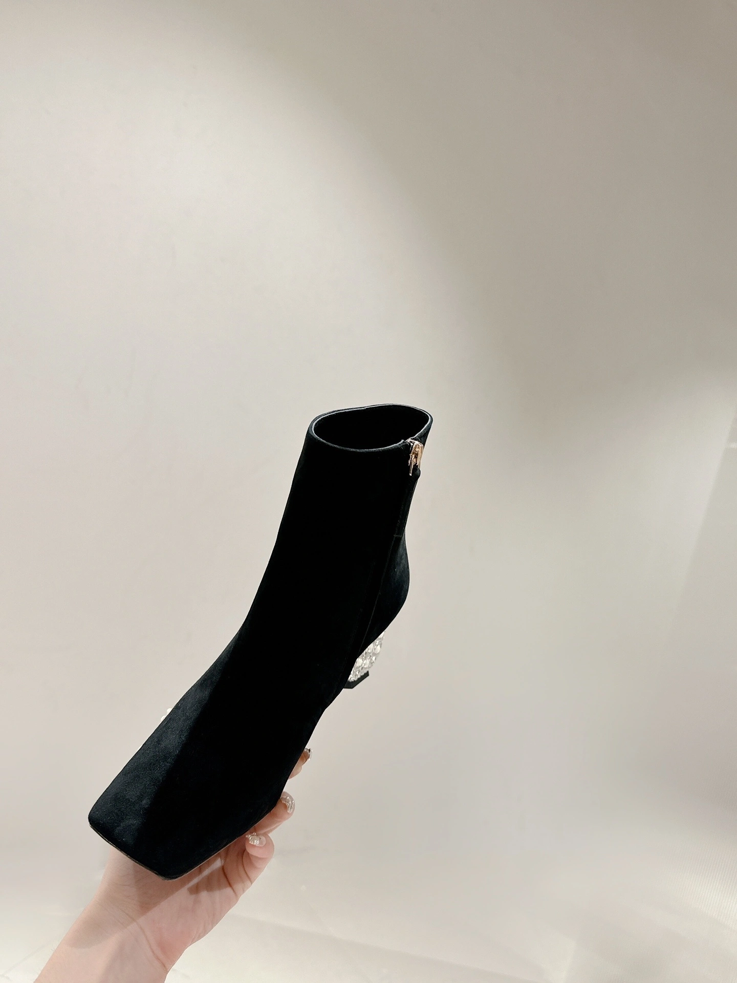 COCO-- RO65R RVW68530300HR0B999 Jewel Heel cowhide sheepskin Heel height：6.5CM item:E-X187A1022
